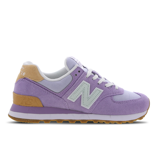 New Balance Mujer 574v2 in Morada/Azul, Suede/Mesh, Talla 35 - WL574RA2