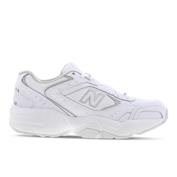 New Balance 452 Shoes - White/Light Cliff Grey/Black - WX452SG