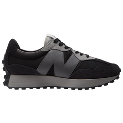 Women Shoes - New Balance 327 - Black-Black-Grey