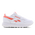 Reebok Classic Leather - Damen Schuhe Ftwr White-Ftwr White-Semi Orange Flare