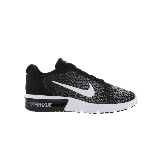 Nike Air Max Sequent 2 Black White-Dark Grey (W) - 852465-002