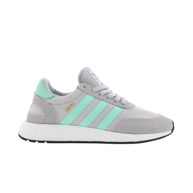 adidas Iniki Runner Grey Easy Green (W) - BB2747