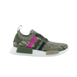 Women Shoes - adidas NMD R1 Primeknit Camo - St Major-Green Night-Shock Pink