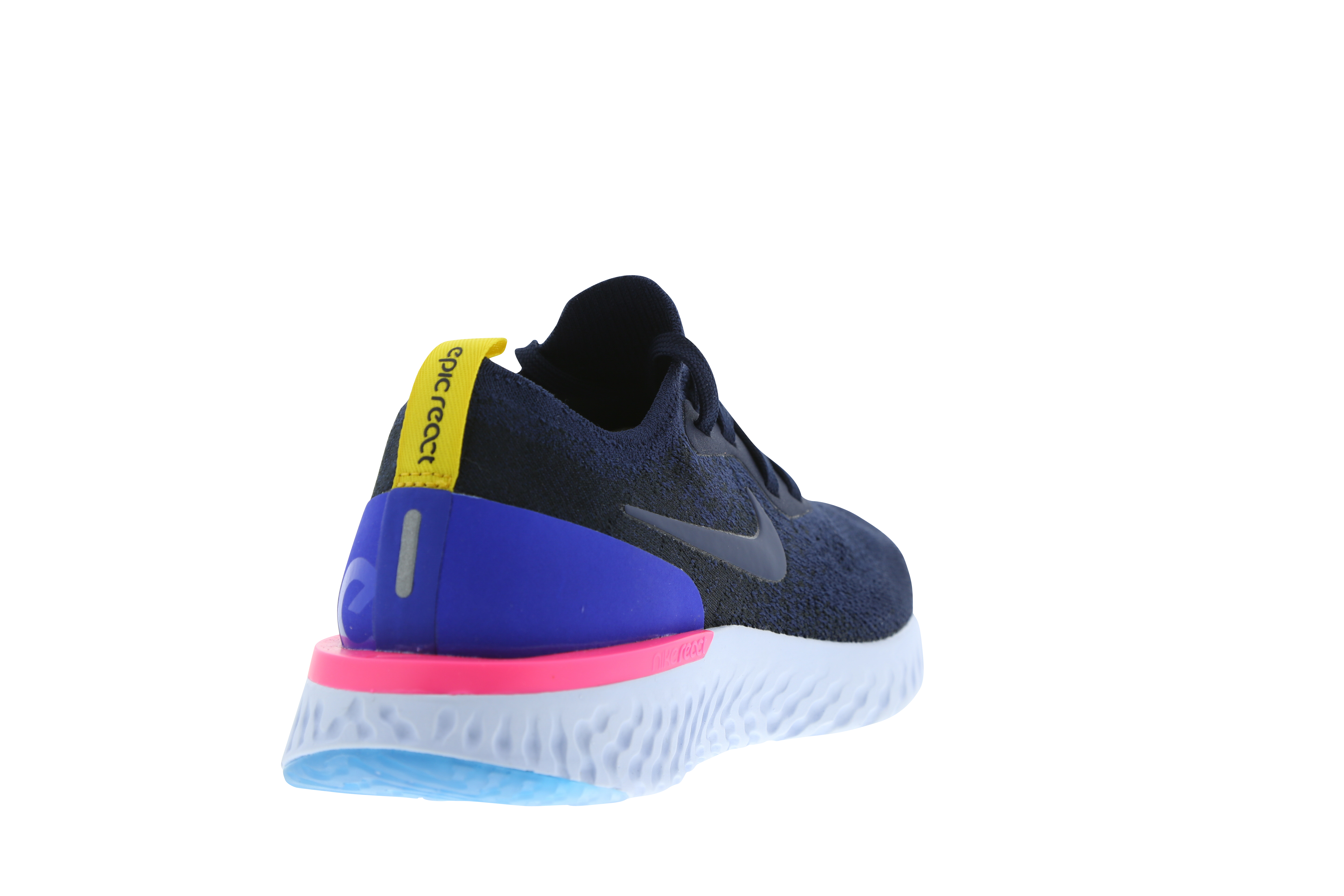 nike epic react flyknit women's navy
