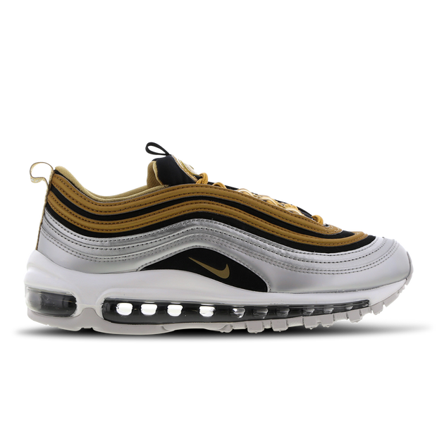 Nike Womens Air Max 97 Metallic Gold Silver (2018) - AQ4137-700