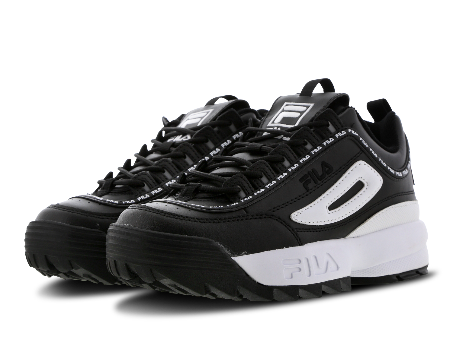 fila disruptor 2 all black womens