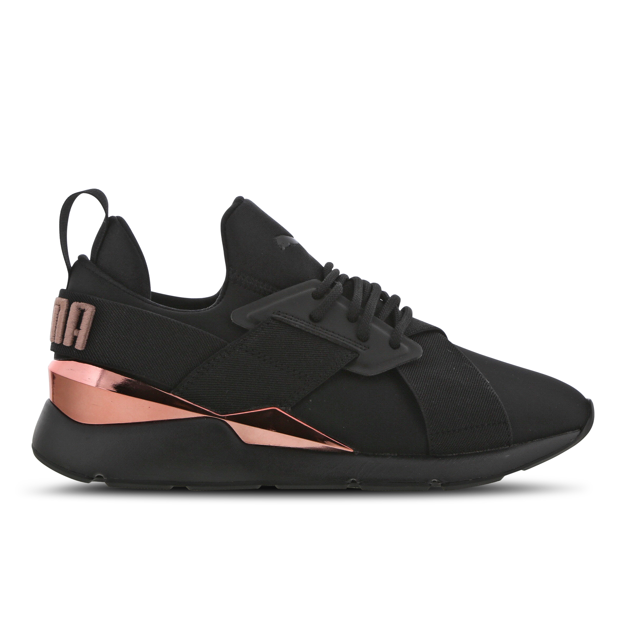 puma muse satin ii black