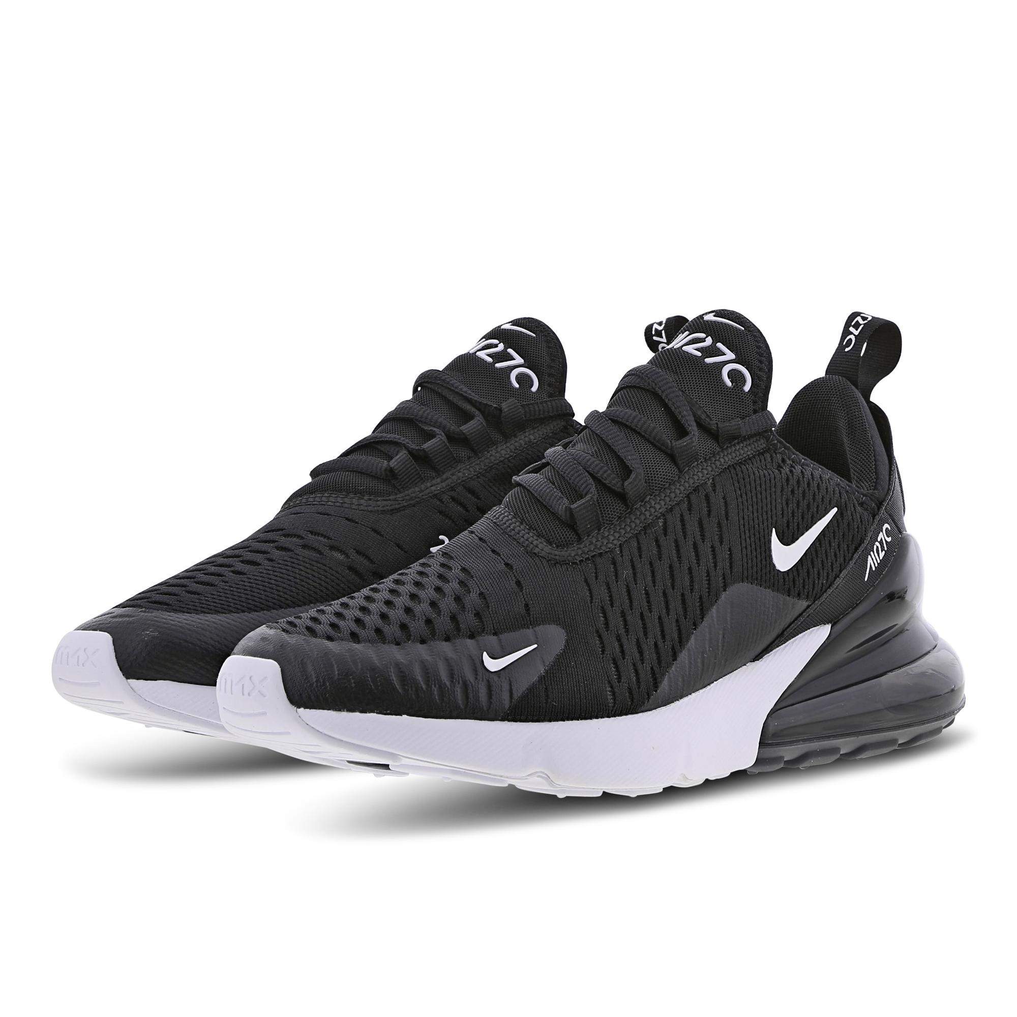 womens nike 270 black and white