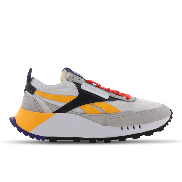 Reebok Classic Leather Legacy Snowy Grey Solar Gold (W) - FY7376