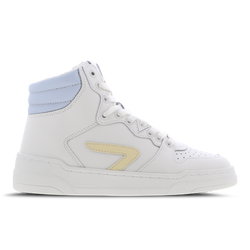 Women Shoes - HUB Court High - Off White-Butter-Off White