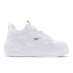Women Shoes - Buffalo Flat Xtr - White-White-White