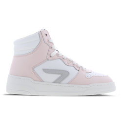 Women Shoes - HUB Court High - White-Ice-Pink Clay