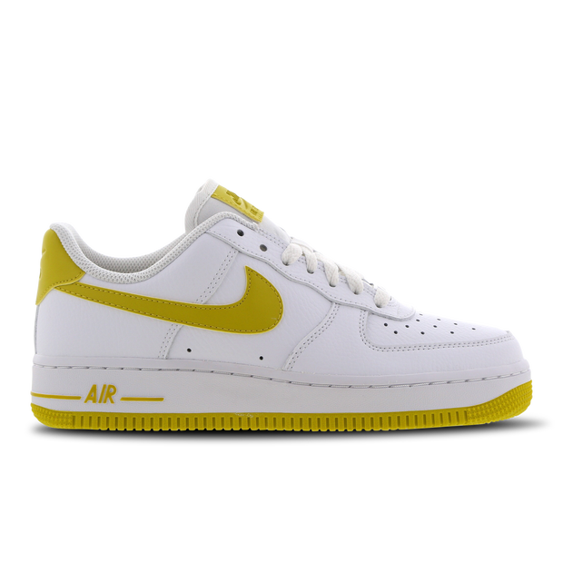 Nike Air Force 1 Low Patent White Bright Citron (W) - AH0287-103