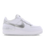 Nike Air Force 1 Shadow - Mujer Zapatillas White-Mtlc Silver-Pure Platinum