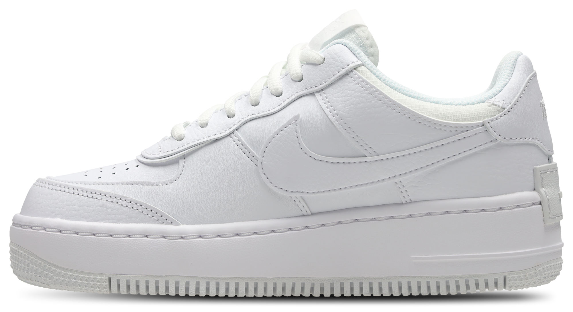 all white forces footlocker