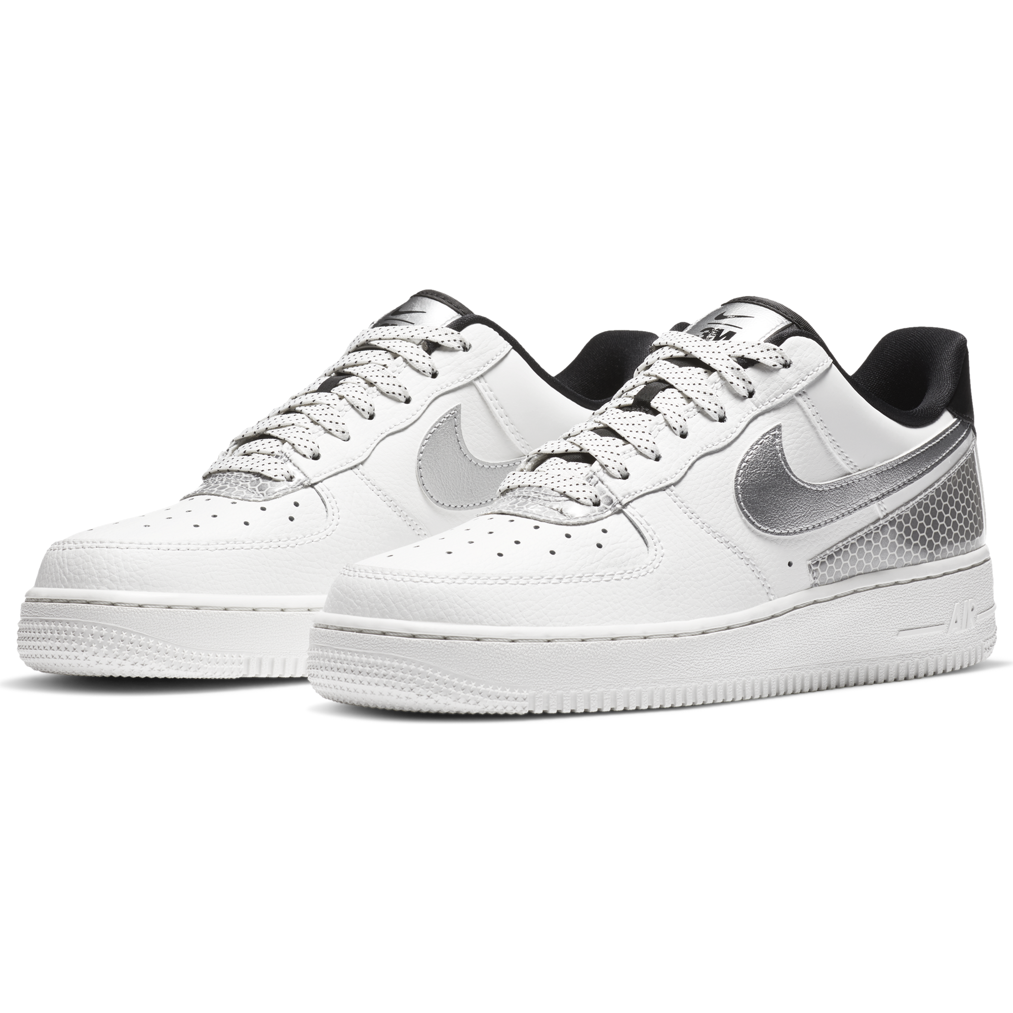 white nike platform sneakers