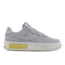 Nike Air Force 1 Fontanka - Mujer Zapatillas Grey Fog-Lemon Wash-Phantom