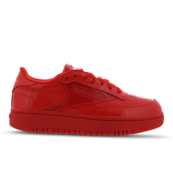 Women Shoes - Reebok Club C Double X Cardi B - Red-Red-Red