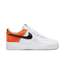 Nike Air Force 1 Low - Femme Chaussures White-Black-Brilliant Ornge