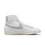 Nike Blazer Mid - Damen Schuhe White-Mtlc Silver-Sail