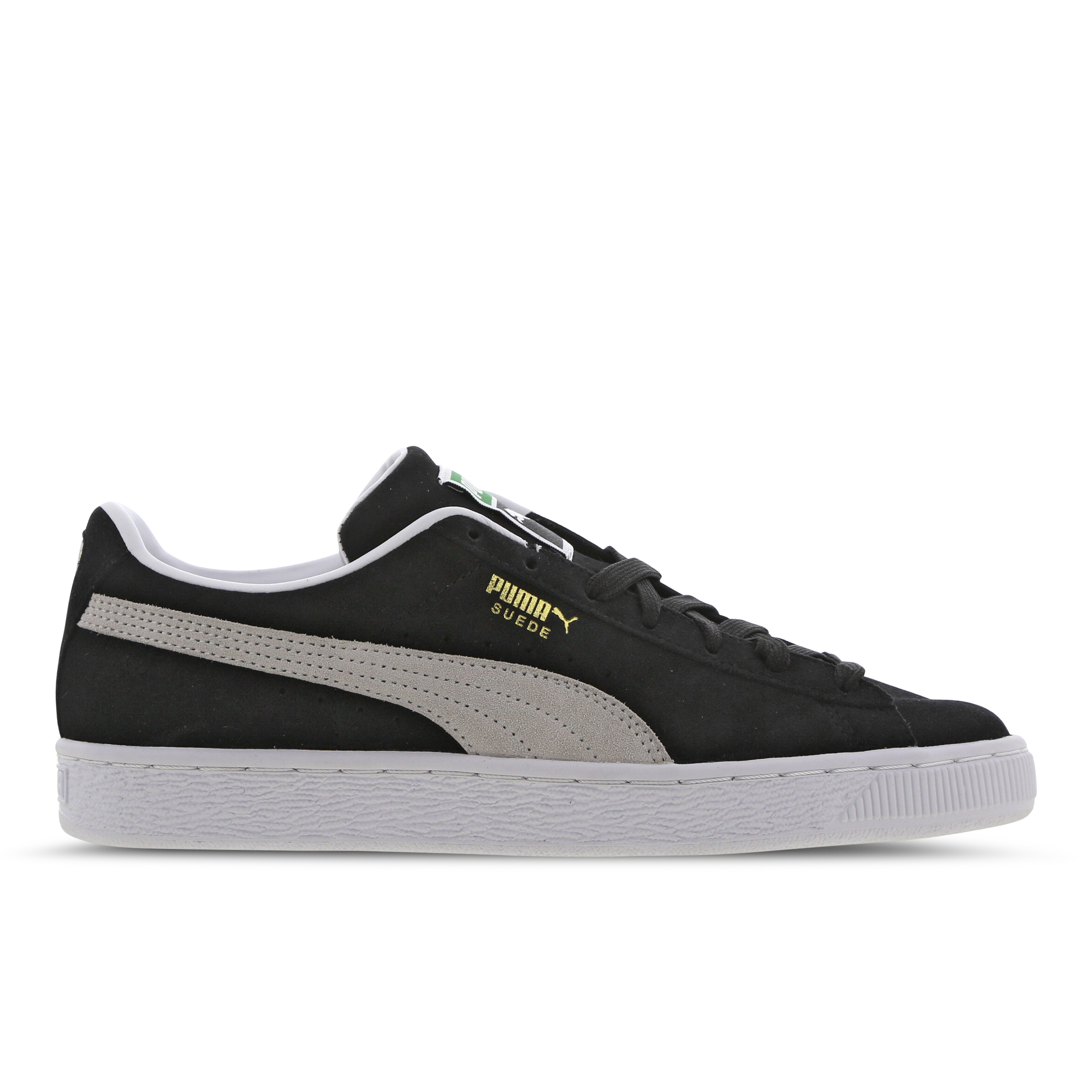 puma basket shoes black