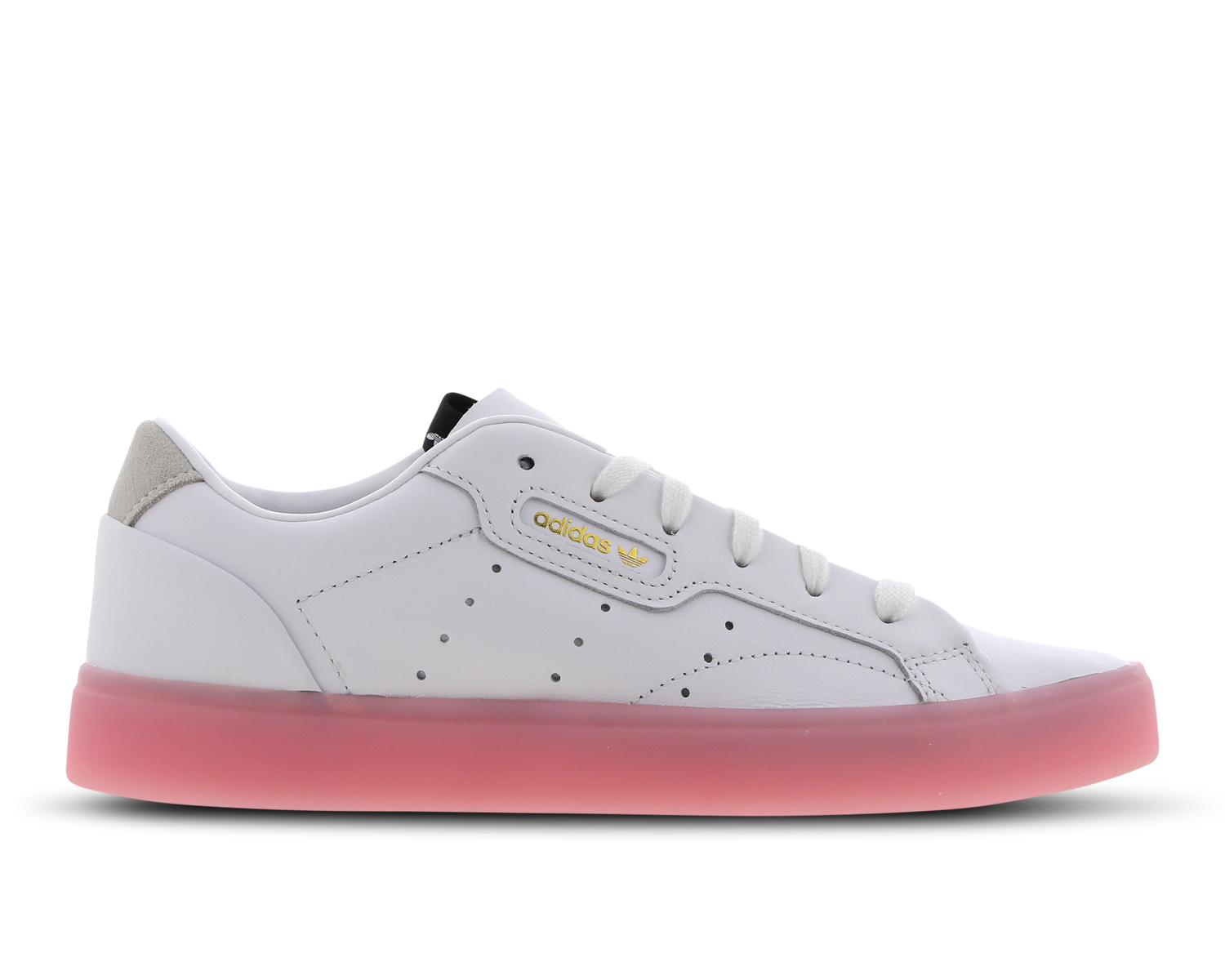 adidas sleek white diva gold