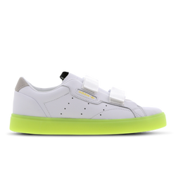 Women Shoes - adidas Sleek Strap - Grey One-Easy Orange