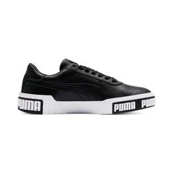 Women Shoes - Puma Cali Bold - Black-Metallic Gold