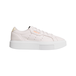 Women Shoes - adidas Sleek Super - White-White-Orchid Tint