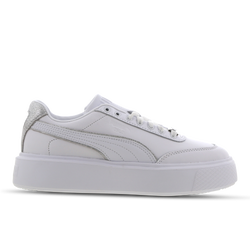 Femme Chaussures - Puma Oslo Maja - White-Gold