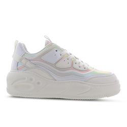 Women Shoes - Buffalo Flat Cpx - White-Mermaid