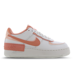 Women Shoes - Nike Air Force 1 Shadow - Summit White-Pink Quartz-Washed Coral