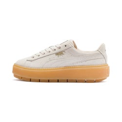 Women Shoes - Puma Platform Trace - Pastel Parchment-Pastel Parchment