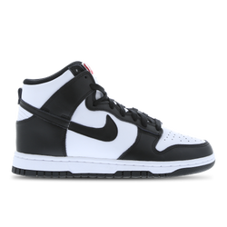 Women Shoes - Nike Dunk High - White-Black-University Red