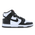 Nike Dunk High - Femme Chaussures White-Black-University Red