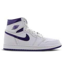 Donna Scarpe - Jordan 1 Retro High - White-Court Purple
