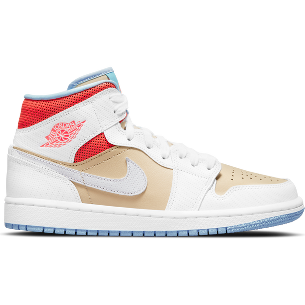 Sapatilhas Air Jordan 1 Mid SE para mulher - Castanho - CZ0774-200