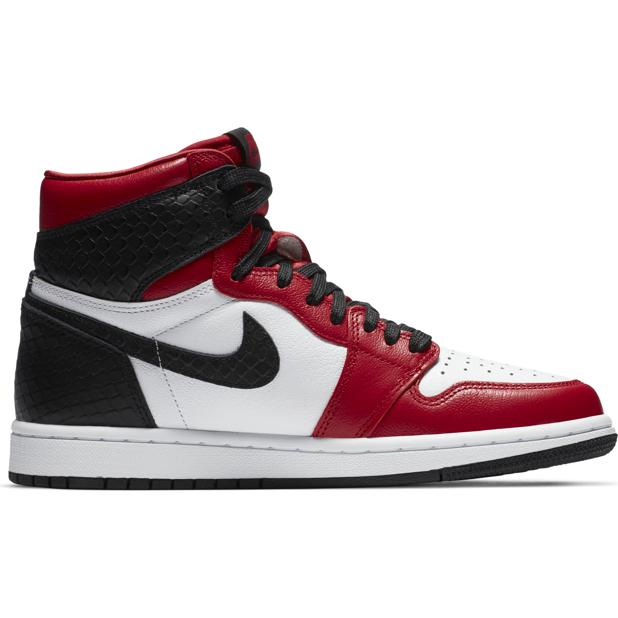 jordan retro 1 high og red black white