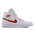 Jordan 1 Mid - Women Shoes White-University Red