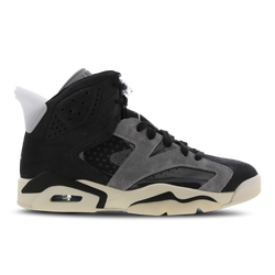 Women Shoes - Jordan 6 Retro - Black-Chrome-Smoke Grey