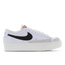 Nike Blazer Low Platform - Women Shoes White-Sail