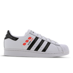 Women Shoes - adidas Superstar - White-Black-Red