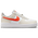 Nike Air Force 1 Low - Women Shoes White-Orange-Summit White