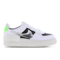 Women Shoes - Nike Air Force 1 Shadow - White-Metallic Silver-Summit W