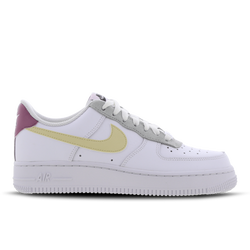 Women Shoes - Nike Air Force 1 Low - White-Lemon Drop-Regal Pink