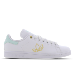 Women Shoes - adidas Stan Smith - Ftwr White-Halo Mint-Orange Tint