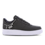 Nike Air Force 1 Low - Women Shoes Black-Black-Metallic Silver