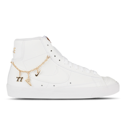 Women Shoes - Nike Blazer Mid - White-White-Metallic Gold