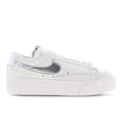 Women Shoes - Nike Blazer Platform - Sail-Metallic Silver-Metallic Silver