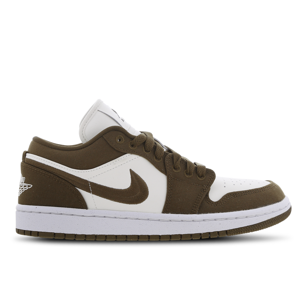 Jordan Wmns Air Jordan 1 Low Se, Light Olive/Sail-White - DV0426-301